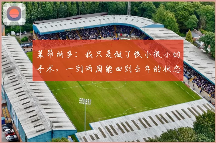 莱昂纳多：我只是做了很小很小的手术，一到两周能回到去年的状态